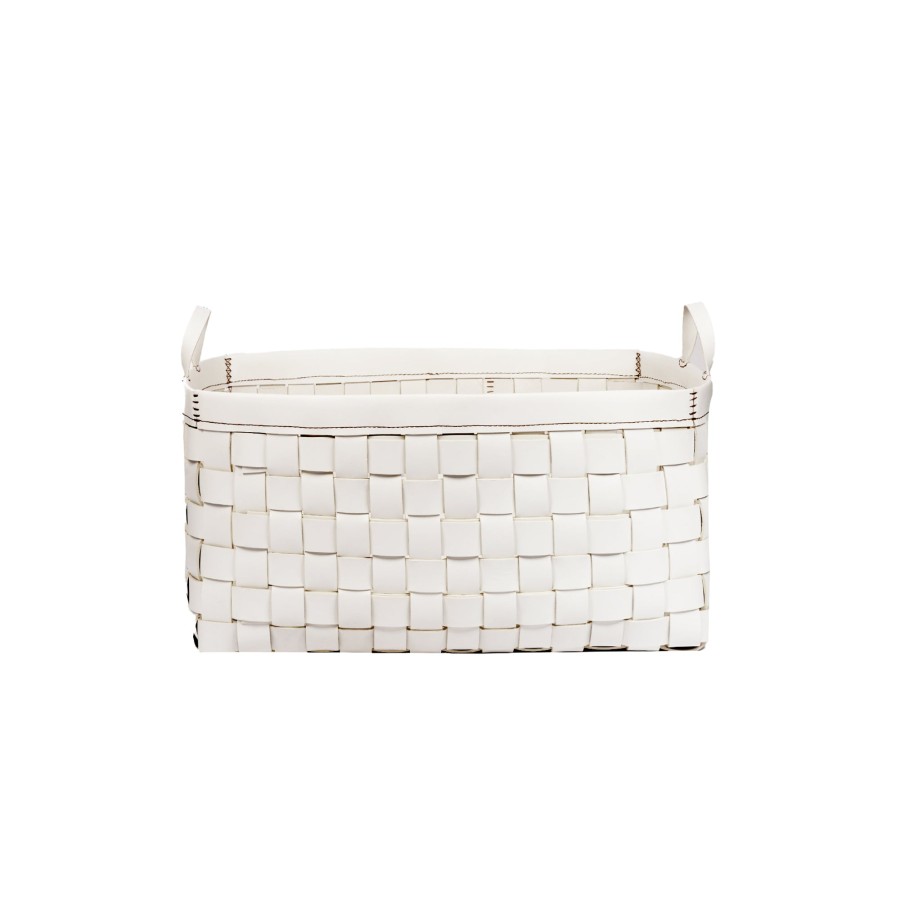 Best HENRY BEGUELIN Large Basket Leather White