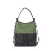 New HENRY BEGUELIN Lara Backpack L Omino Nylon Forest Green