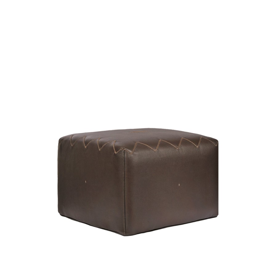 Hot HENRY BEGUELIN Pouf New Claudia Muflone Dark Brown