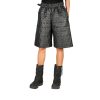 Clearance HENRY BEGUELIN Quilt Nylon Short Over-Pants Black