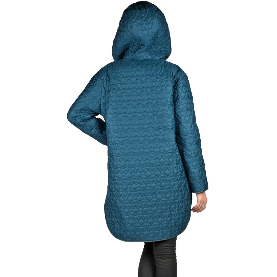 Clearance HENRY BEGUELIN Quilt Omino Nylon Parka Teal