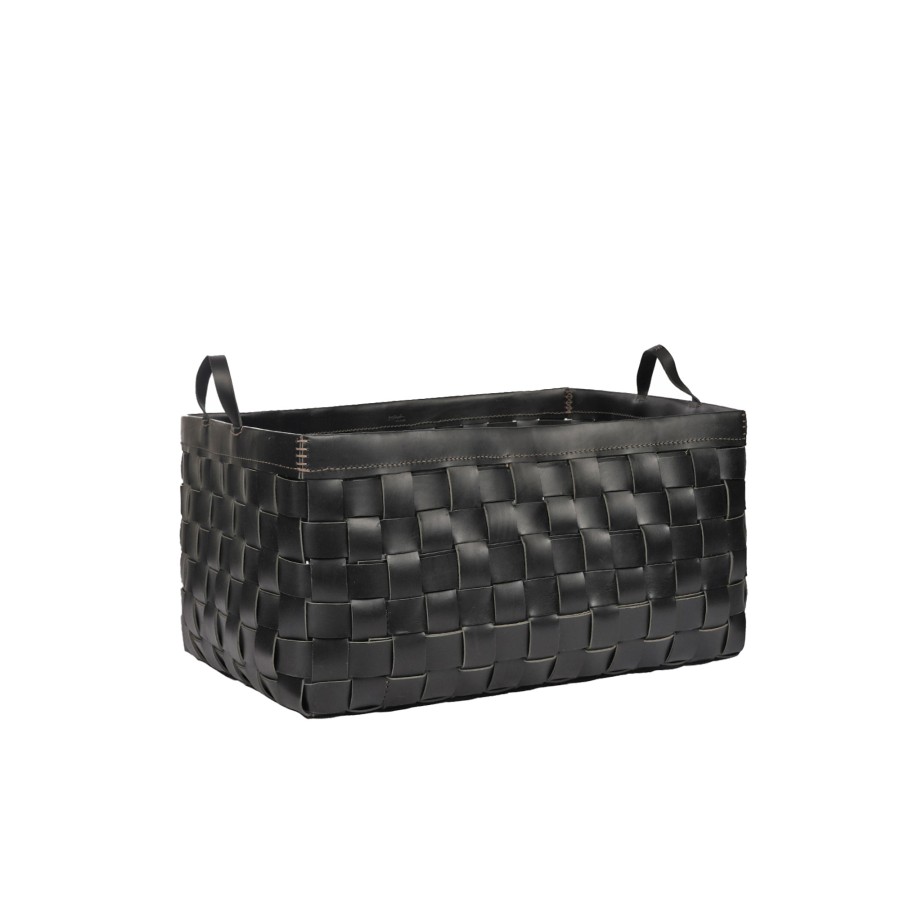 Best HENRY BEGUELIN Large Basket Leather Black