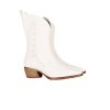 New HENRY BEGUELIN Texan Boot Old Iron White