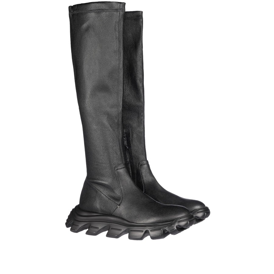 Best HENRY BEGUELIN Boot Over-The-Knee Od Iron Stretch Black