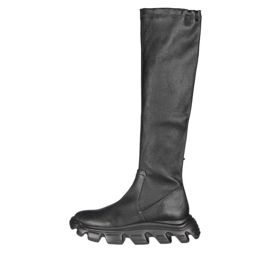 Best HENRY BEGUELIN Boot Over-The-Knee Od Iron Stretch Black