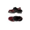 Best HENRY BEGUELIN Open Back Fur Mules Pony Burgundy