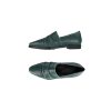 Hot HENRY BEGUELIN Pointed Loafer Old Iron Teal