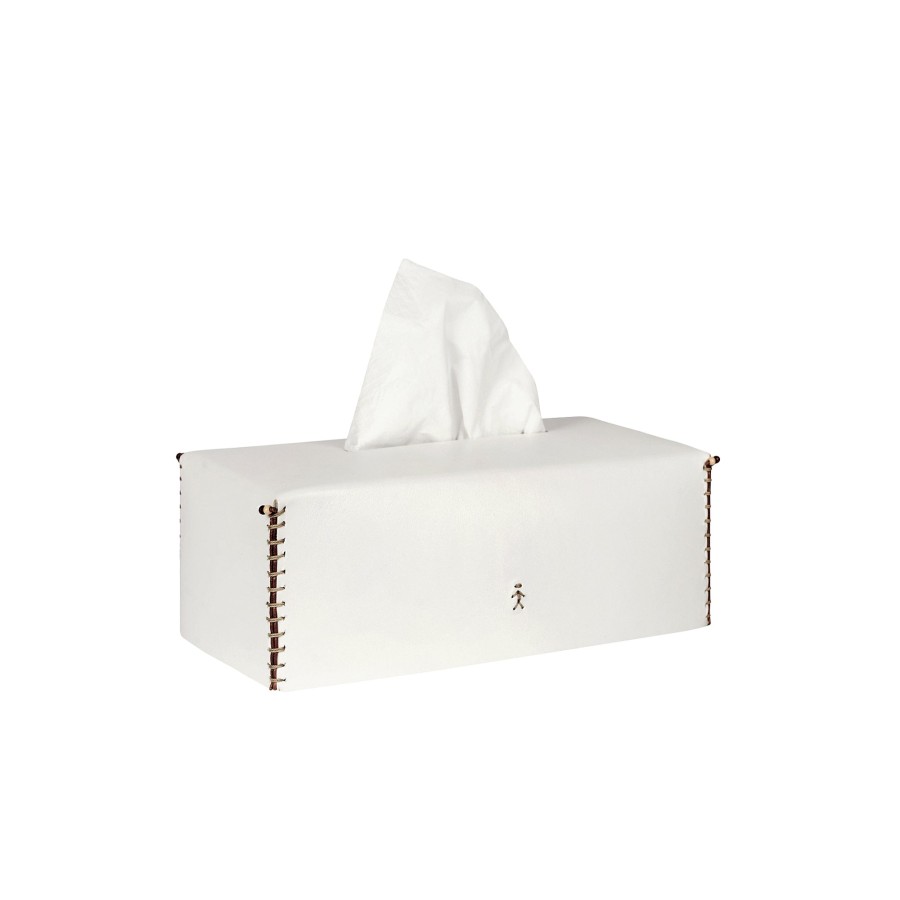 Hot HENRY BEGUELIN Kleenex Box Cuoio White