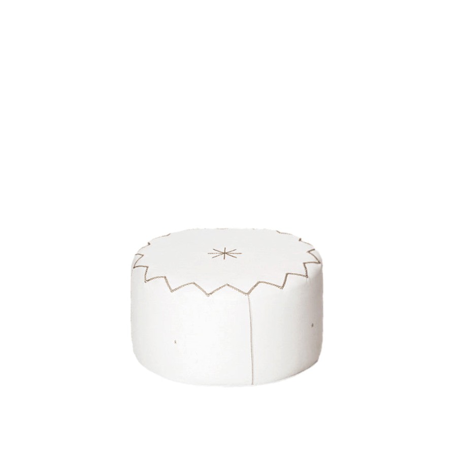 New HENRY BEGUELIN Pouf New Casablanca S Cervo White